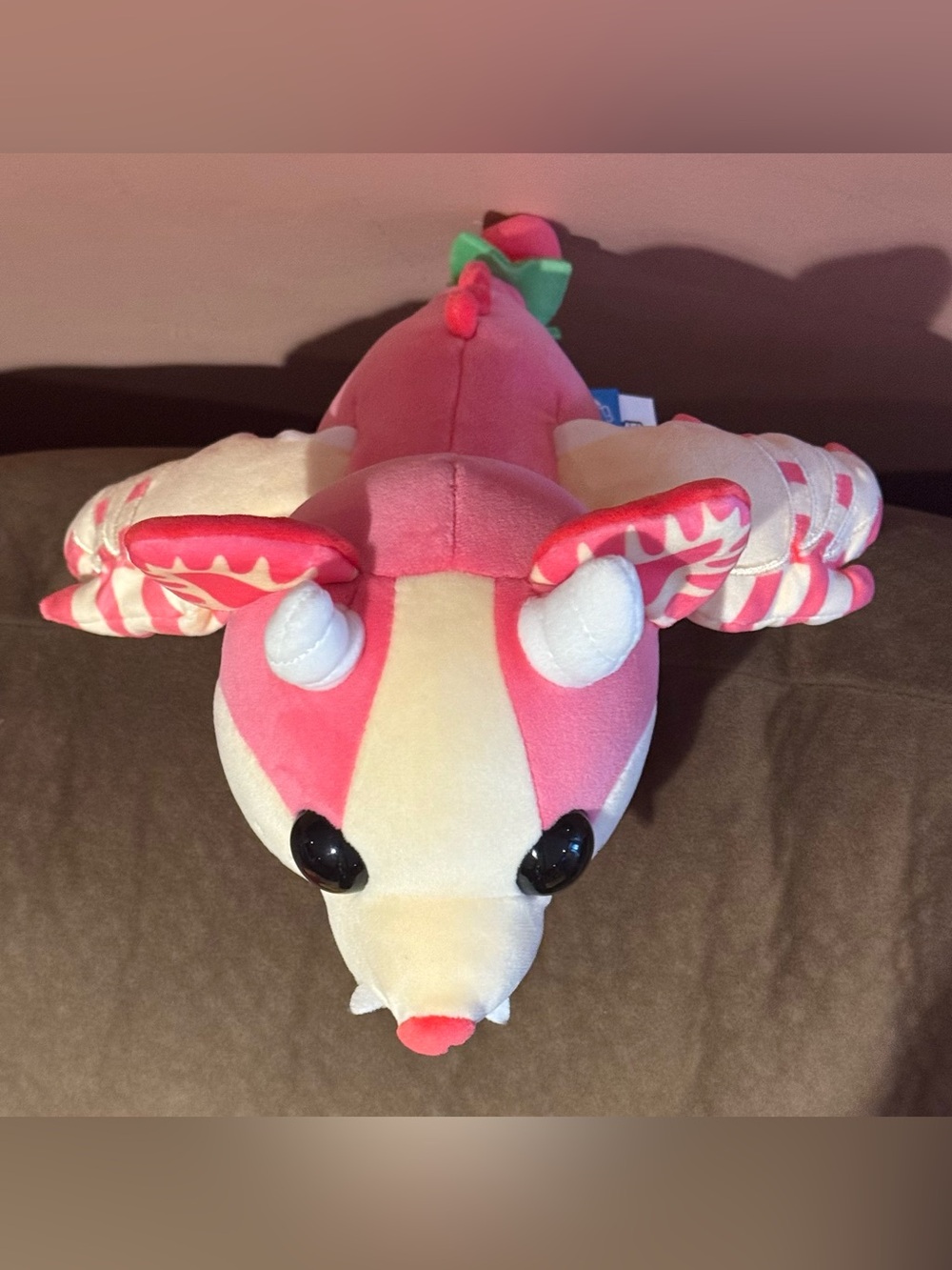 Adopt Me!: Strawberry Shortcake Bat Dragon Plush - Picture 11 of 12